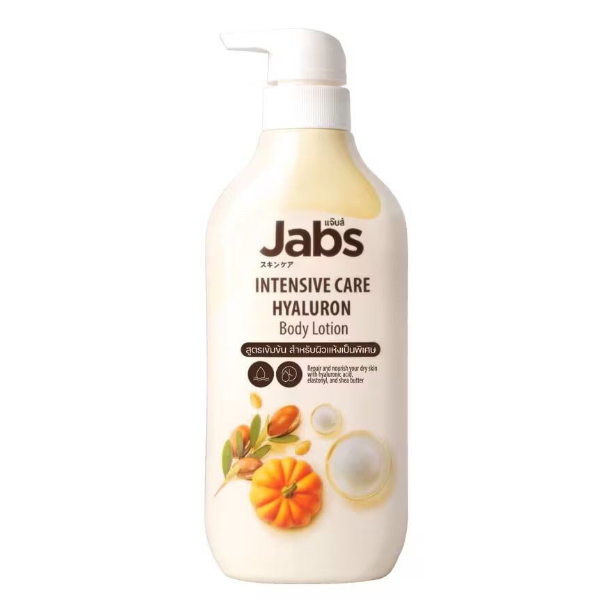 

Jabs Лосьон для тела Интенсивный уход HyaLuron 450 мл, White
