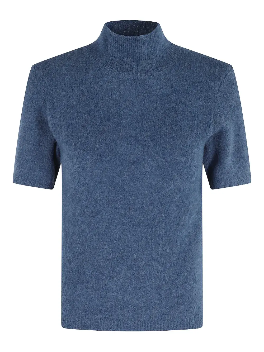 

Джемпер Edie с короткими рукавами и воротником-стойкой A.P.C., синий