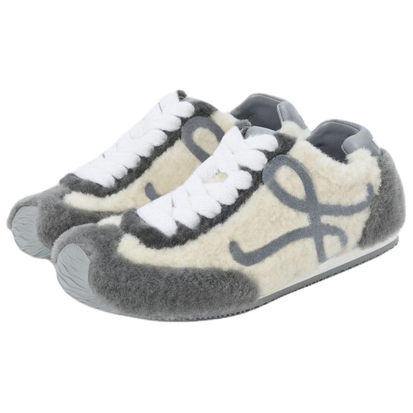 Балетки Ballet Runner 2.0 Low top повседневные женские Gray LOEWE, Original Shoe Box Included — фото 4