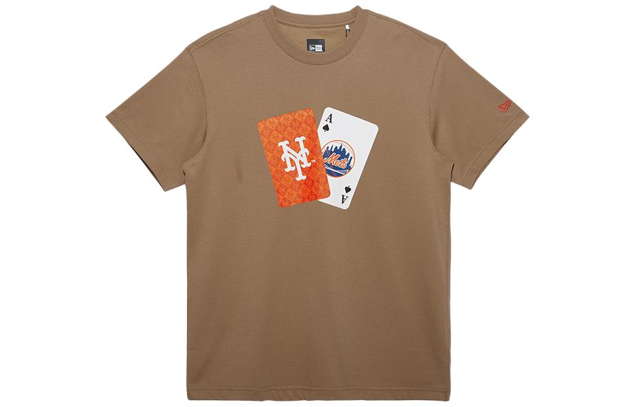 

New Era Футболка унисекс цвета хаки