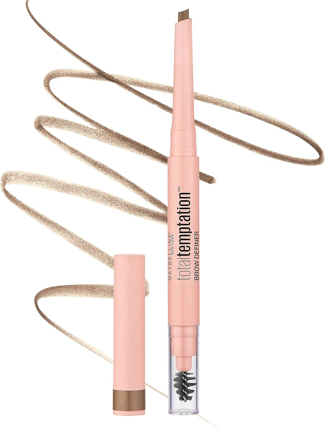 Карандаш для бровей Maybelline Total Temptation, блонд, 1 шт