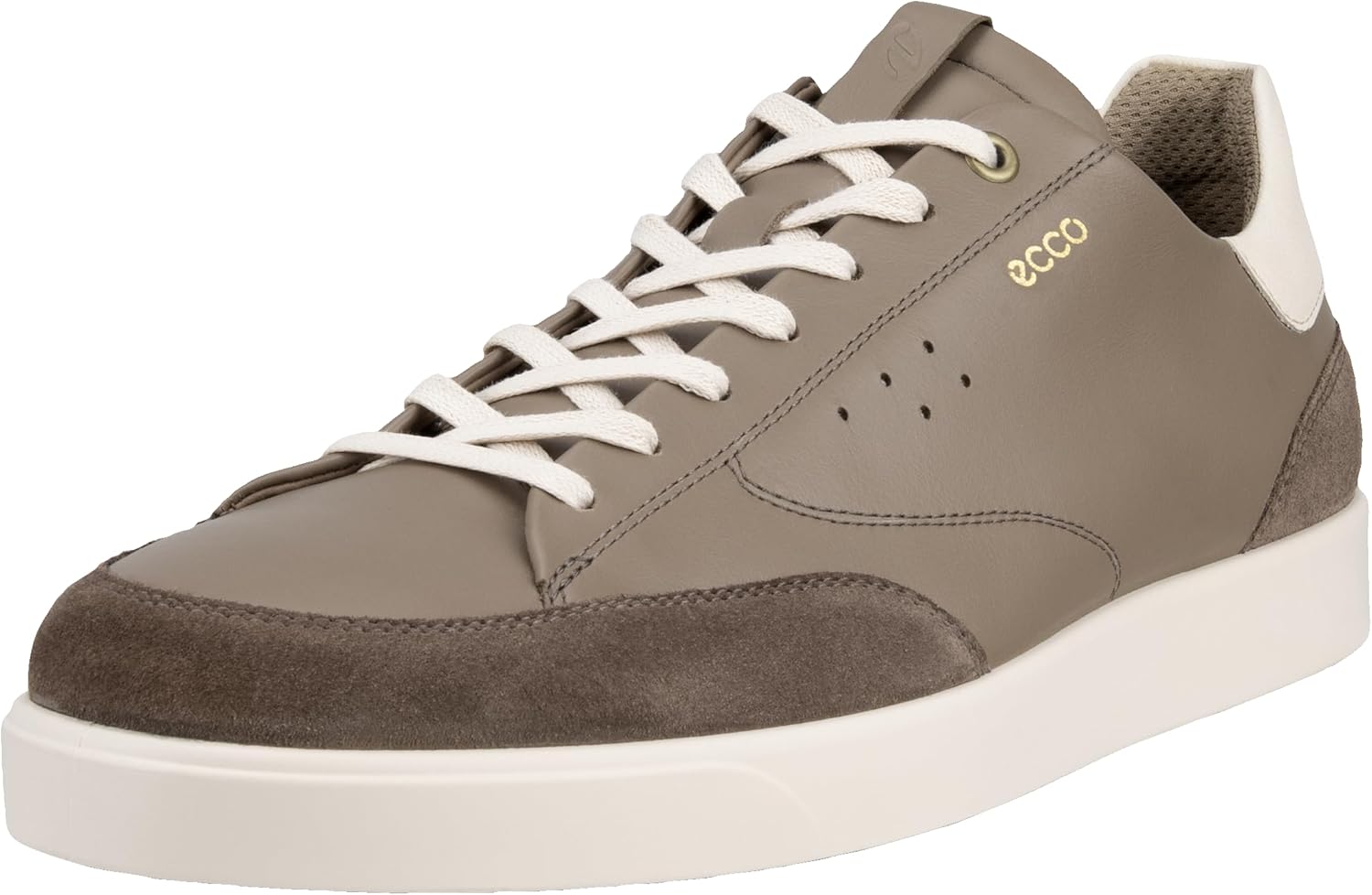 

Мужские кроссовки Street Lite Court Ecco, Dark Clay Suede/Taupe/Limestone