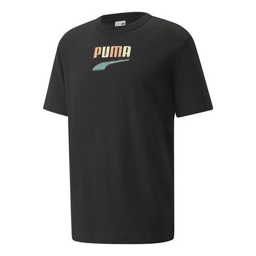 

Футболка downtown logo tee 'black' Puma, черный