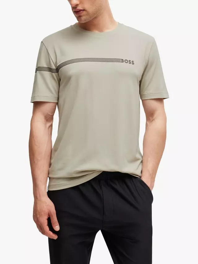 

Футболка HUGO BOSS BOSS Active Stretch, цвет light beige