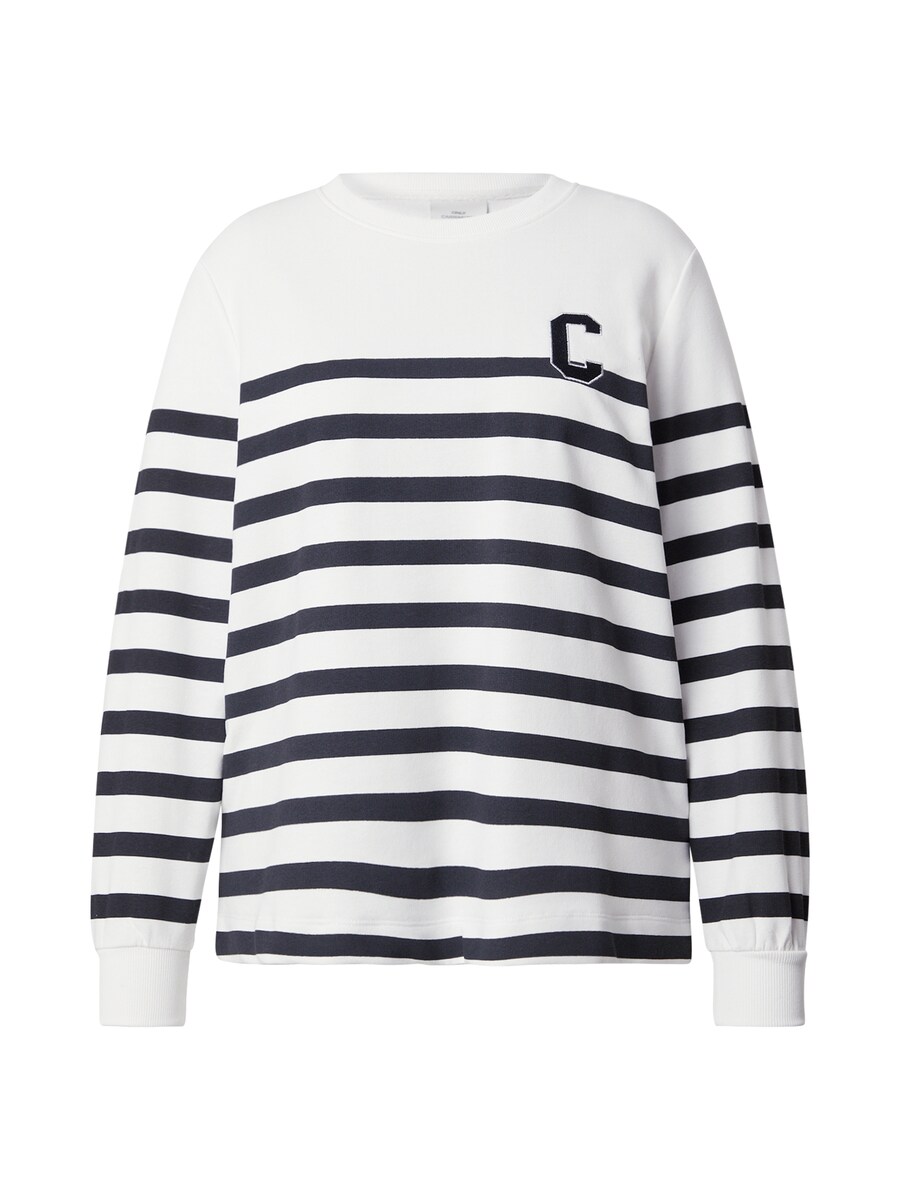 

Свитер ONLY Carmakoma Sweatshirt CARMaddy, белый