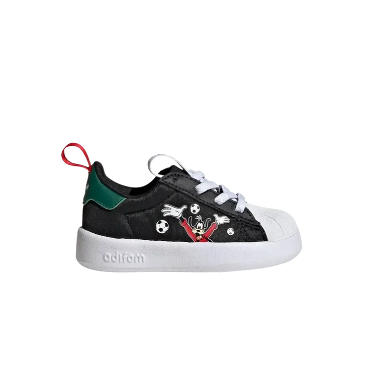 Детские кроссовки Disney x Adidas Adifoam Superstar 360 'Core Black Collegiate Green'