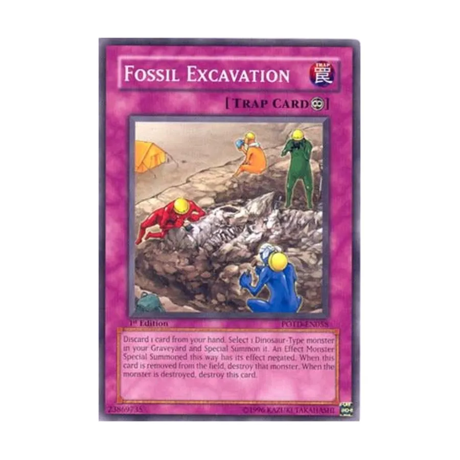

CCG Раскопки окаменелостей (обычное), Yu-Gi-Oh - Power of the Duelist - Singles