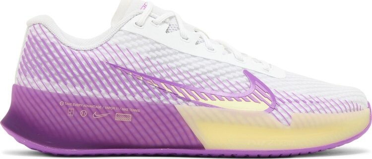 Кроссовки Wmns NikeCourt Air Zoom Vapor 11 HC 'White Fuchsia Dream', белый