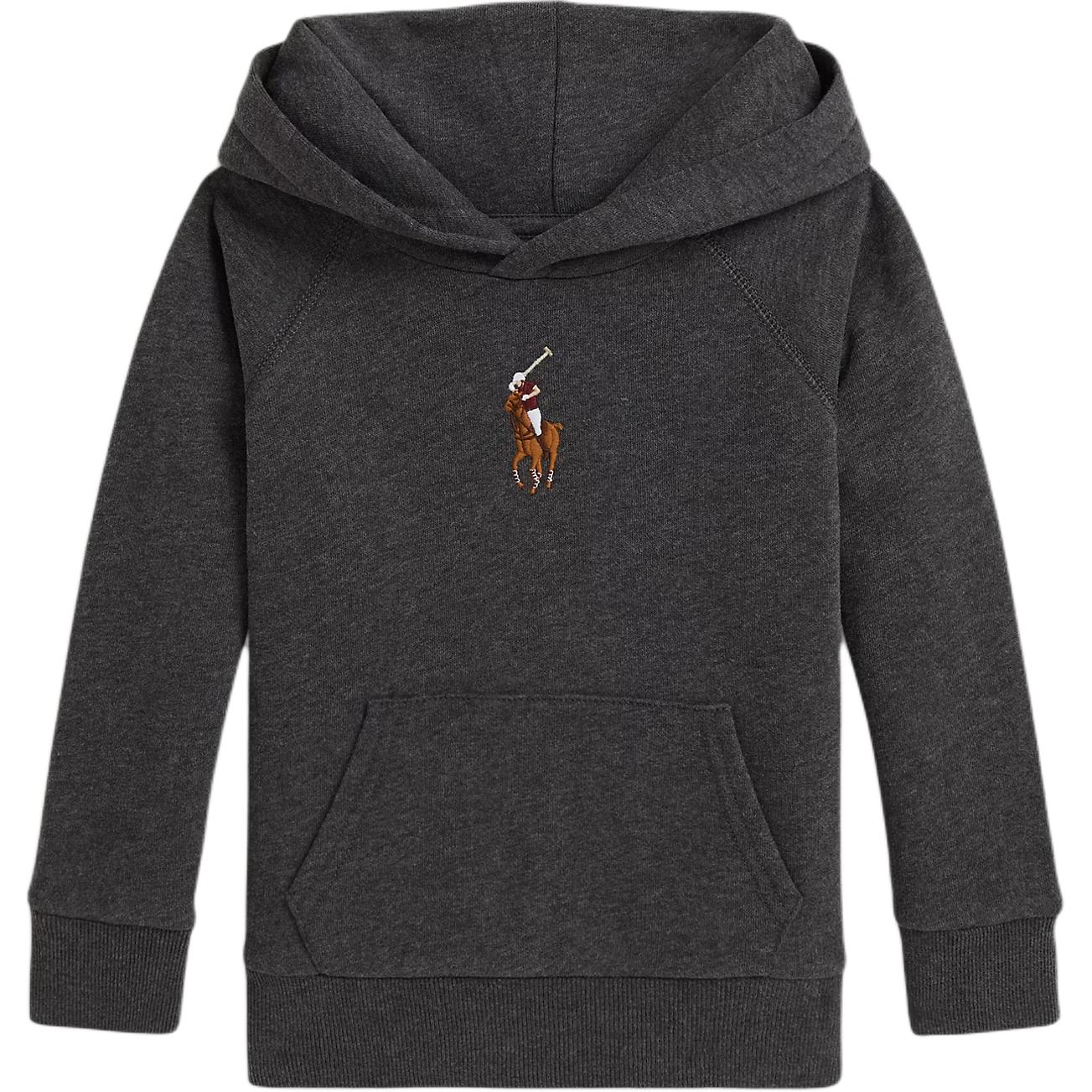 

Свитшот Kids' Polo Ralph Lauren, черный серый