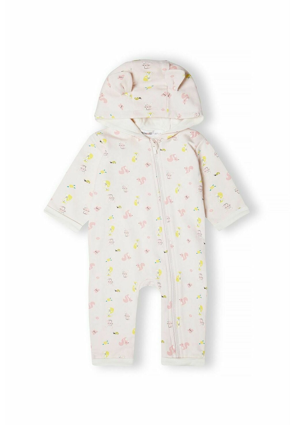 

Комбинезон HOOD WITH EARS MINOTI, цвет pink