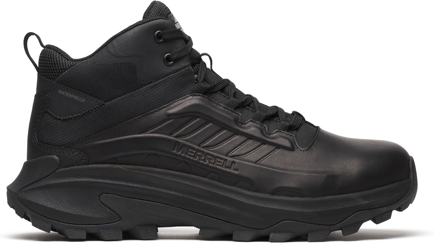 Мужские тактические водонепроницаемые ботинки Merrell Moab Speed 2 Mid, черный — фото 3