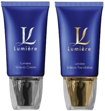 Тональный крем Lumiel Valesia Foundation 0.9 oz (26 g) и крем 0.8 oz (22 g) бежевый