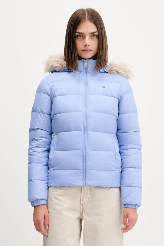 

Пуховик Tommy Jeans, фиолетовый