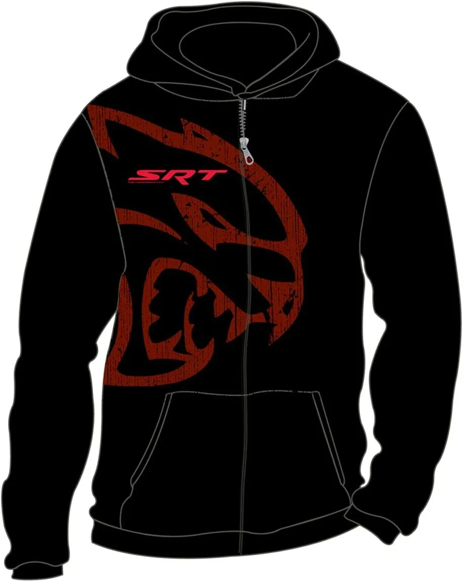 

David Carey Originals Black Hellcat Zip Hoodie