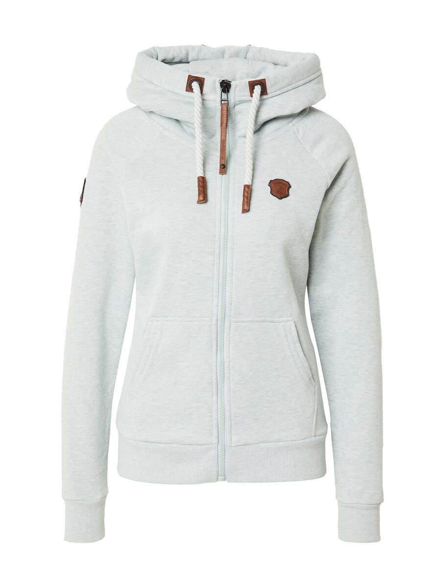 

Толстовка с капюшоном на молнии naketano Zip-Up Hoodie, мятный