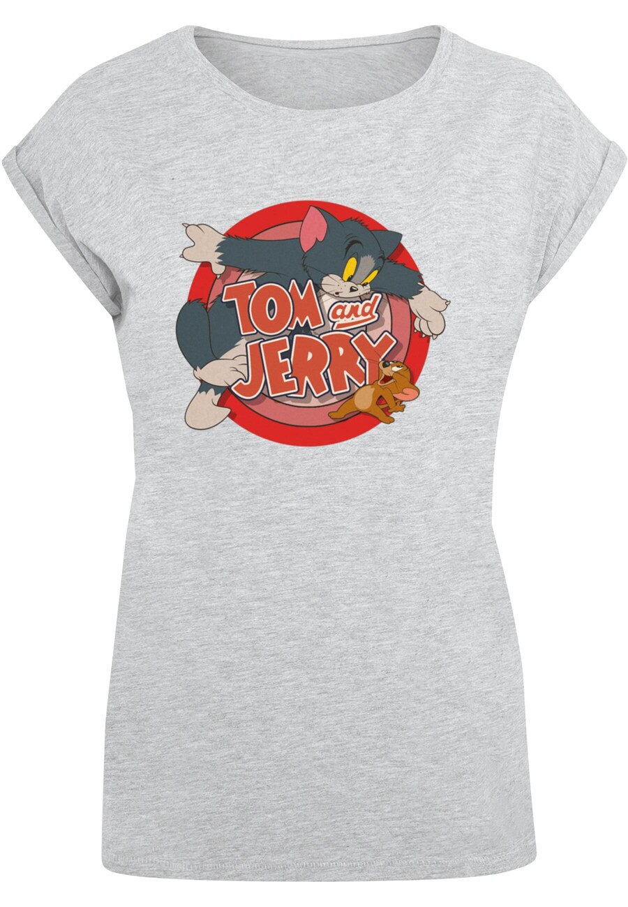 

Рубашка ABSOLUTE CULT Tom And Jerry - Classic Catch, цвет Basalt grey/mottled grey