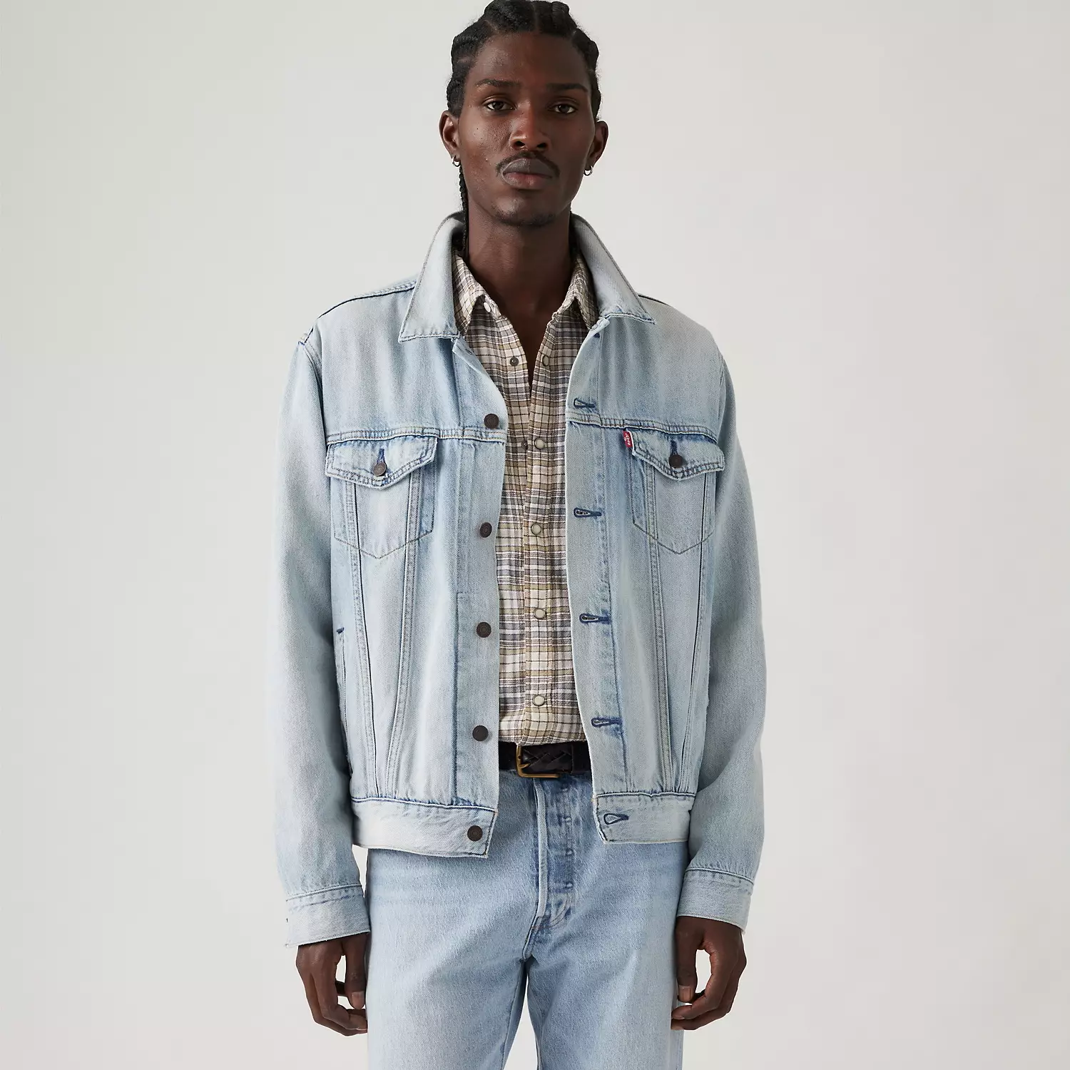 

Легкая куртка дальнобойщика Levi's, цвет Build A House - Light Wash, Серый, Легкая куртка дальнобойщика Levi's, цвет Build A House - Light Wash