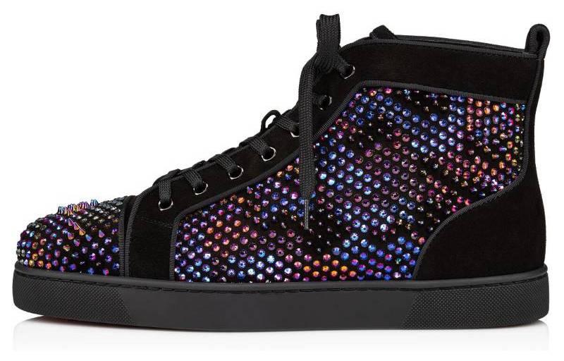 

Кроссовки для скейтбординга CL High Top, мужские, разноцветные Christian Louboutin, Original Shoe Box Included