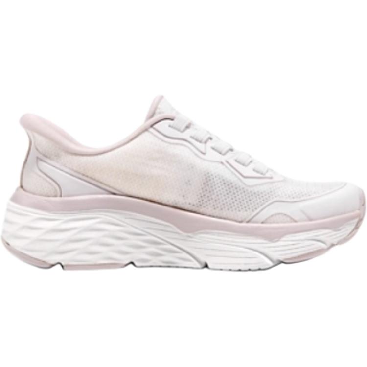 Кроссовки для бега SKECHERS GIRLS детские с низким верхом Skechers Kids, бежевый/розовый — фото 2