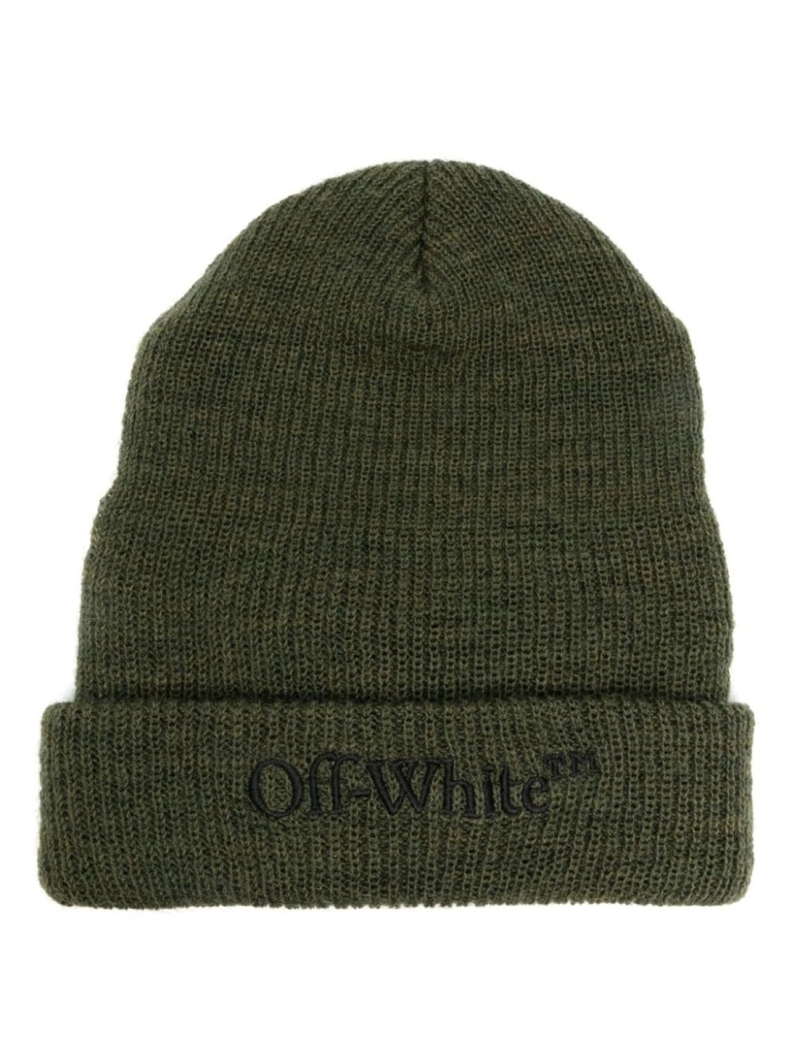 

Off-White шапка бини с вышитым логотипом, зеленый