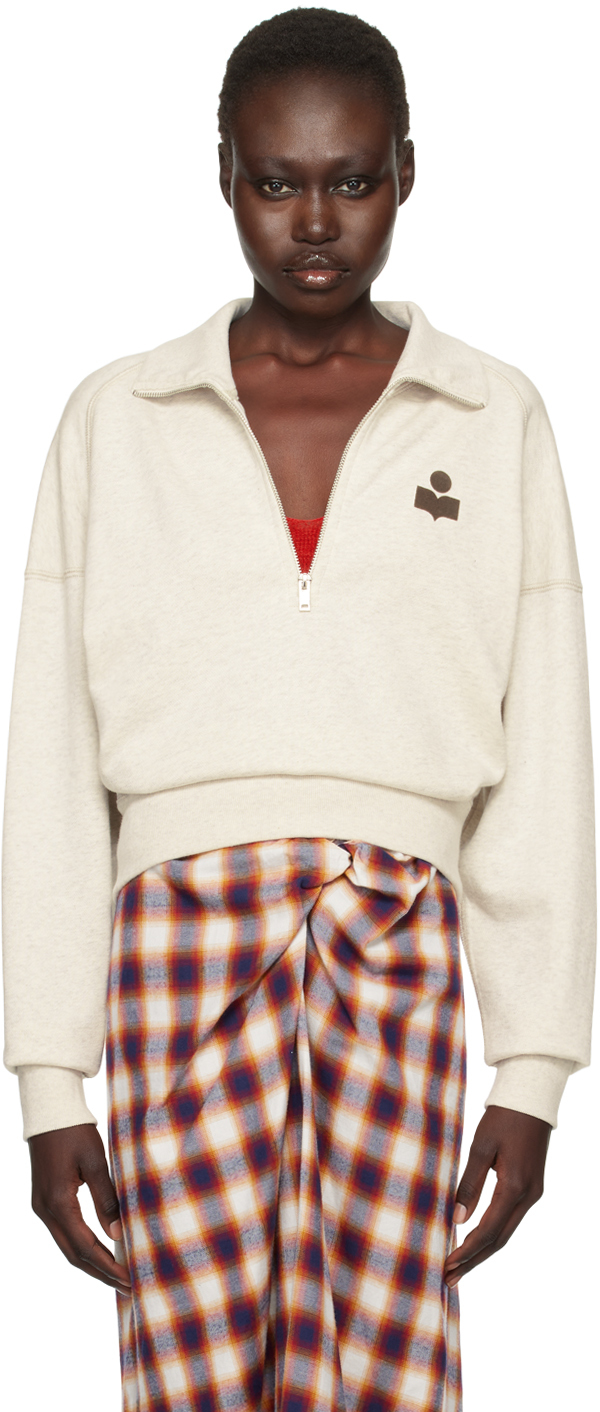 

Бежевая толстовка Ross Isabel Marant Etoile