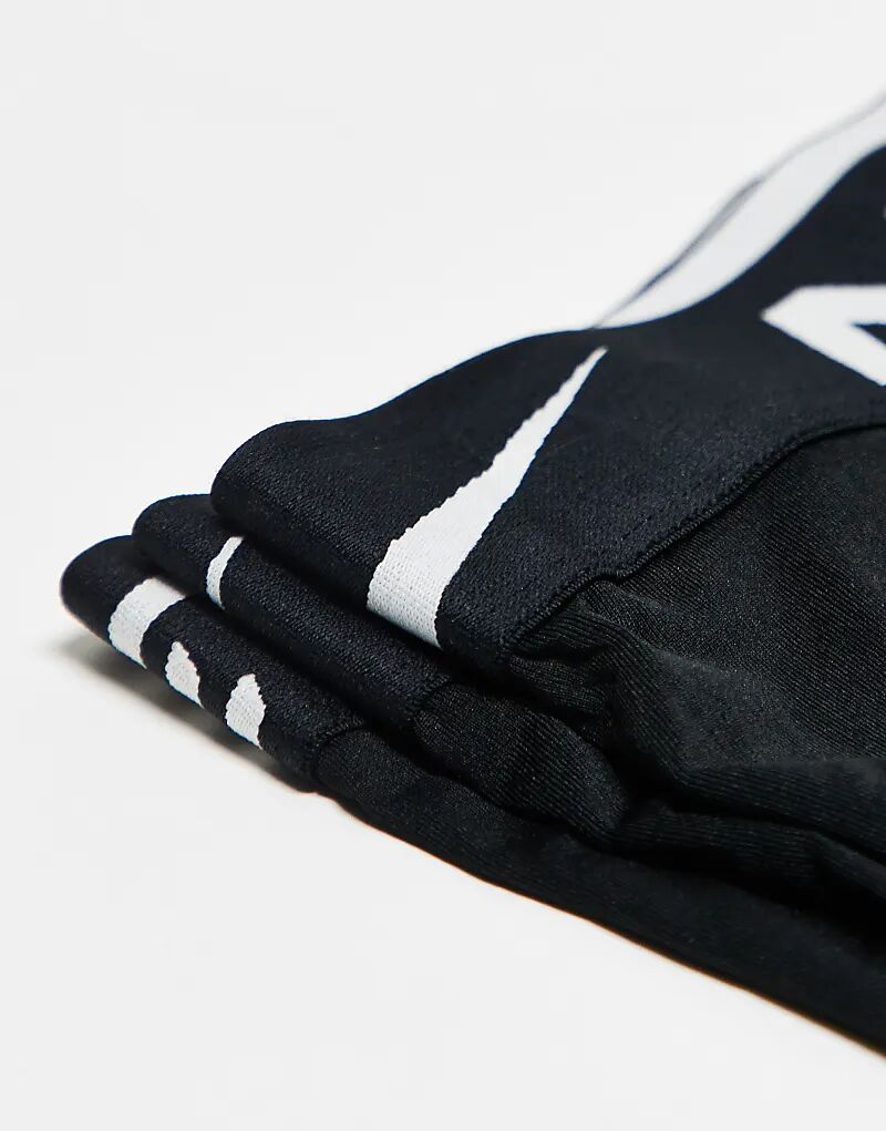 Комплект из 3 трусов-боксеров Nike Dri-Fit Essential Microfibre черного цвета — фото 2