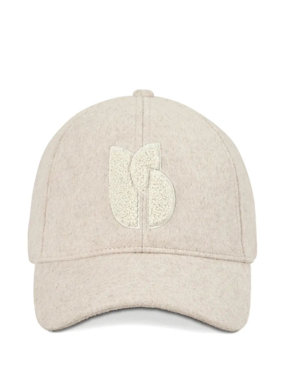 

Бейсболка с нашивкой-логотипом Ba&Sh, бежевый