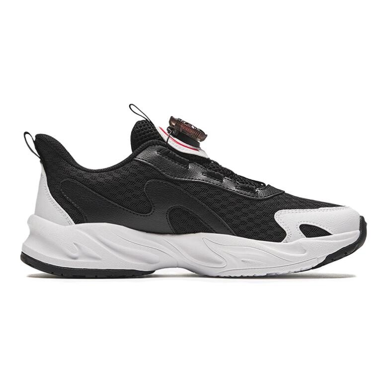 Кроссовки Anta kids Kids Lifestyle Shoes GS Low-top Black/ANTA White/Silver, черный — фото 2