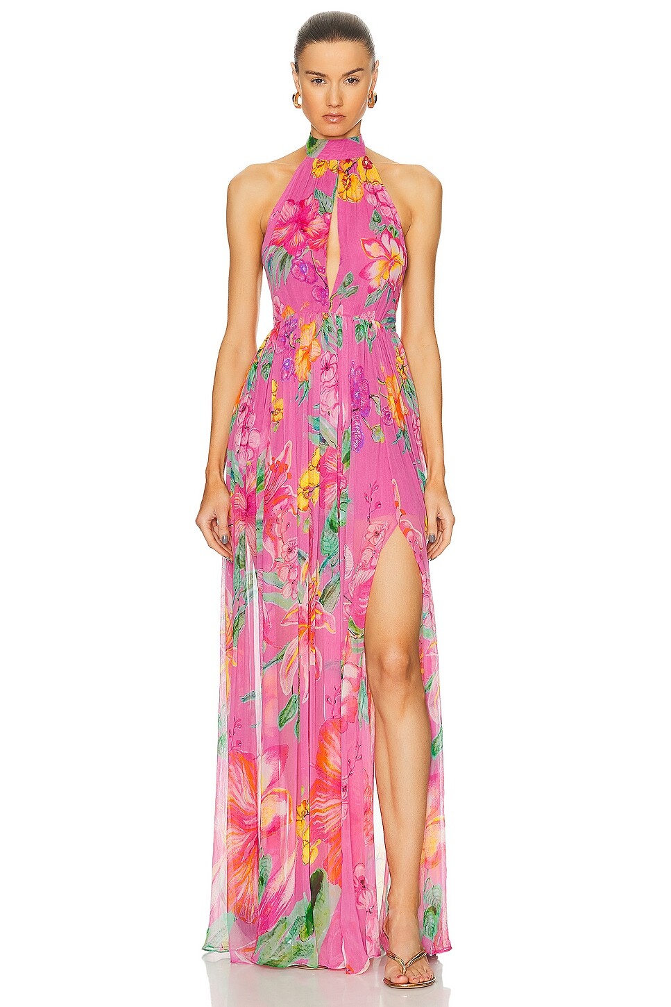 

Меган Макси Платье Rococo Sand, цвет Pink Floral