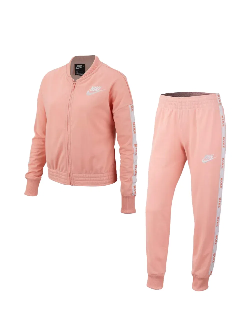 Спортивный костюм с логотипом Logo-Tape Nike Kids, розовый
