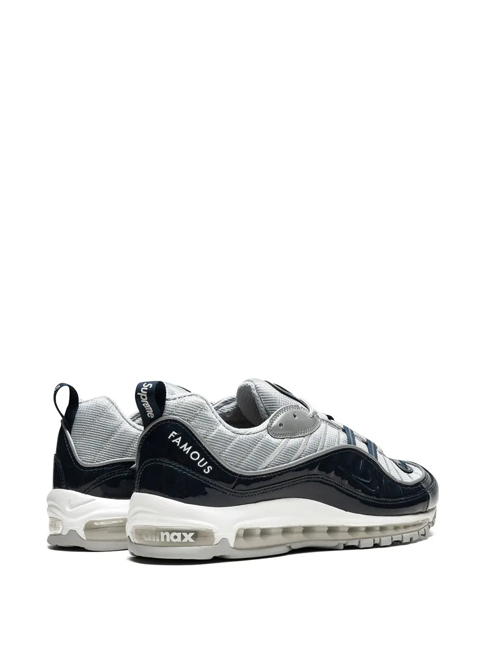 Кроссовки Air Max 98 Supreme Nike, черный — фото 3