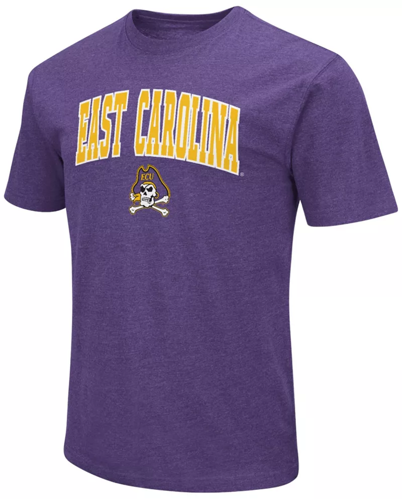 

Мужская фиолетовая футболка Colosseum East Carolina Pirates