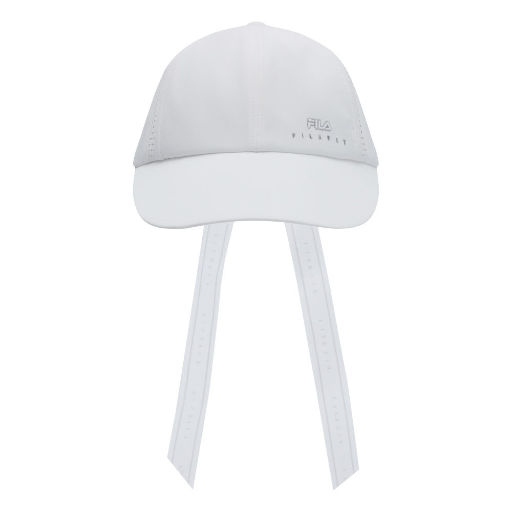 

FILA Бейсболка женская из полиэстера белая, Standard White