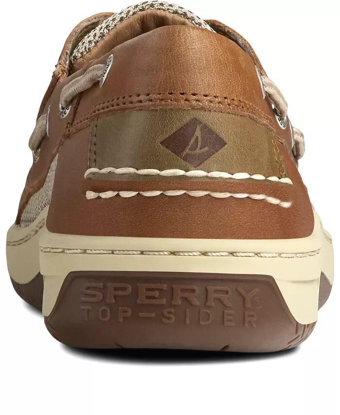 Мужские лодочные туфли Billfish с 3 отверстиями Sperry, коричневый/бежевый — фото 3