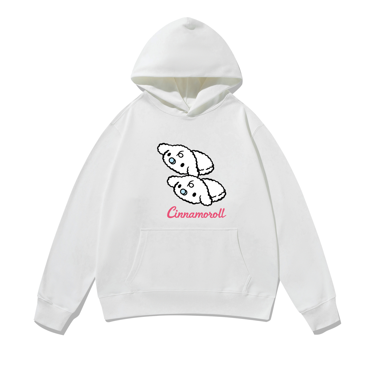 

Свитшот Cinnamoroll Yugui Dog Unisex Sanrio, белый