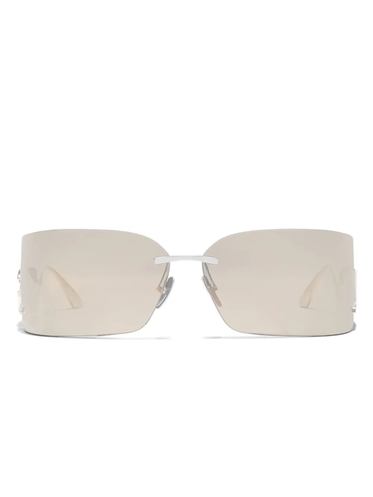 

Солнцезащитные очки DG Crystal Dolce & Gabbana Eyewear, серебряный
