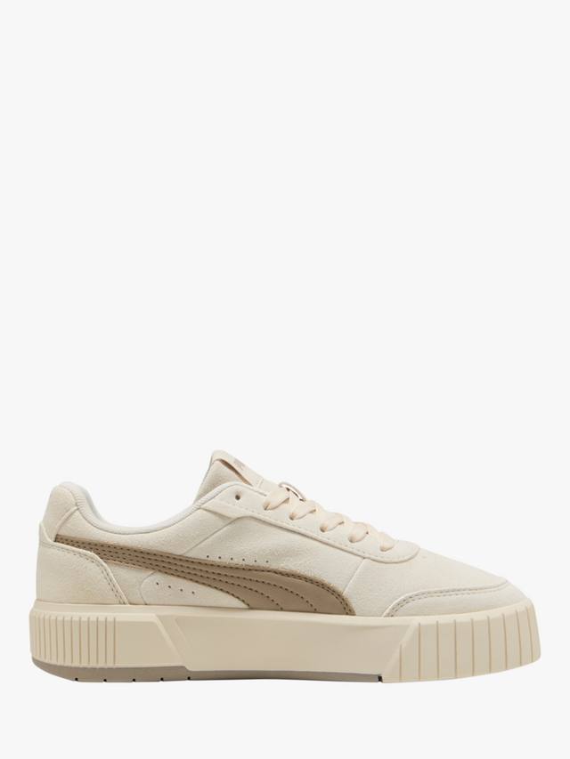 Carina Mia замшевые шнурованные кроссовки PUMA, Beige