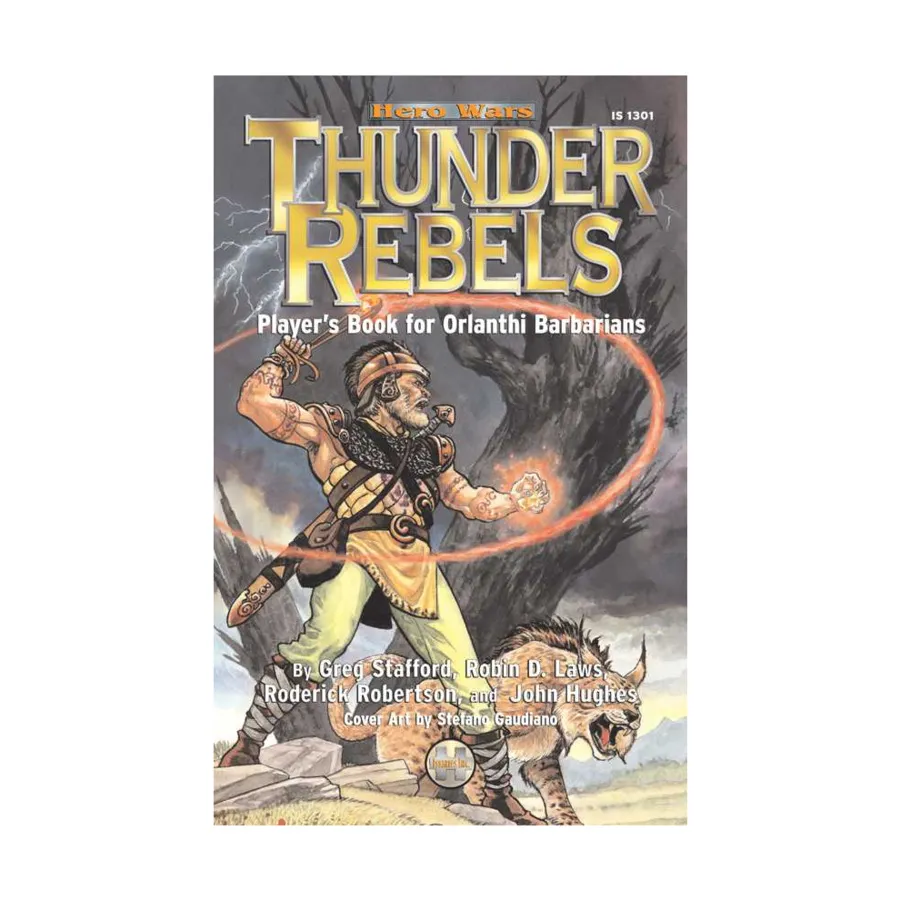 

Thunder Rebels, Hero Wars (Glorantha), мягкая обложка