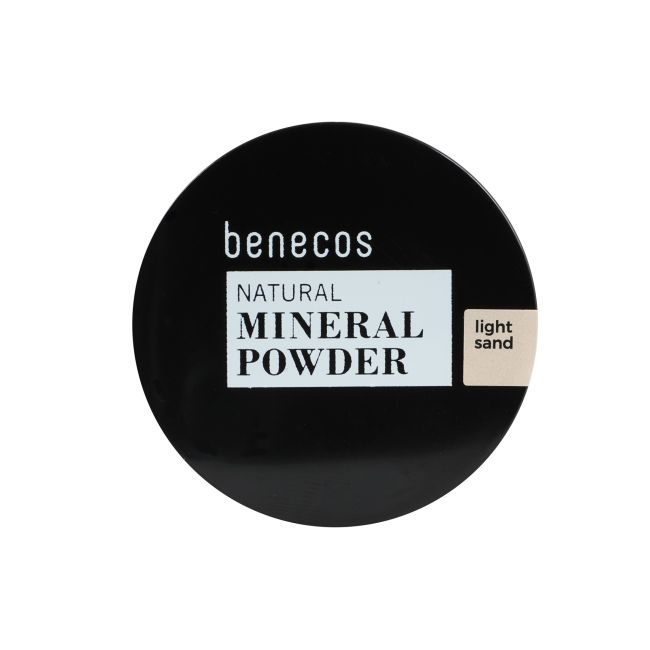 

Натуральная минеральная рассыпчатая пудра Benecos, цвет light sand, 6 гр
