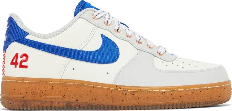 

Кроссовки Air Force 1 Low 'Jackie Robinson', белый, Серый;белый, Кроссовки Air Force 1 Low 'Jackie Robinson', белый