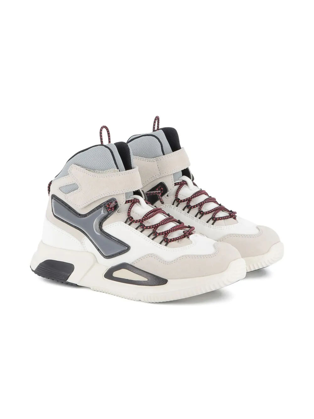 

Высокие кроссовки со вставками Billieblush, нейтральный