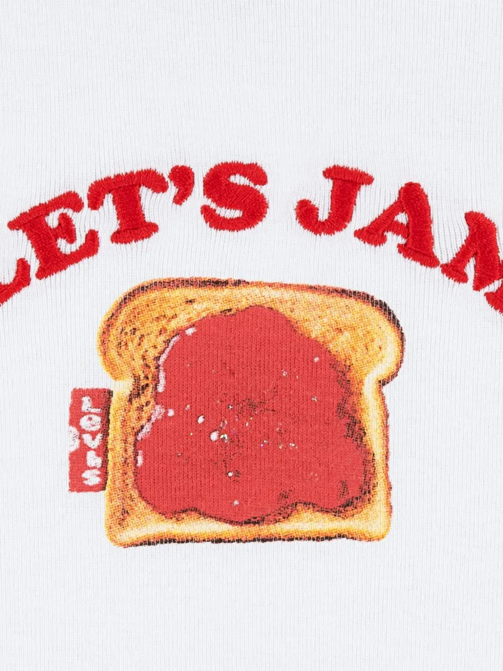 Футболка с графическим принтом Let'S jam Levi'S Kids, белый — фото 3