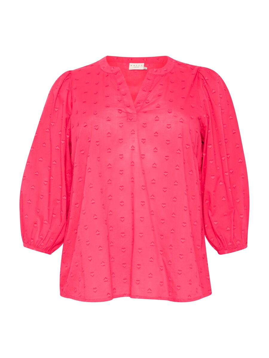 

Блузка KAFFE CURVE Jolana, цвет Pitaya/Light pink