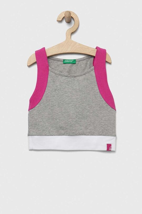

Детский топ United Colors of Benetton, серый