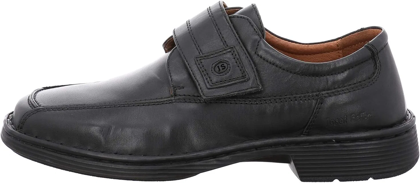 Мужские низкие классические туфли Josef Seibel Bartram 3802623220, Black 600 — фото 3
