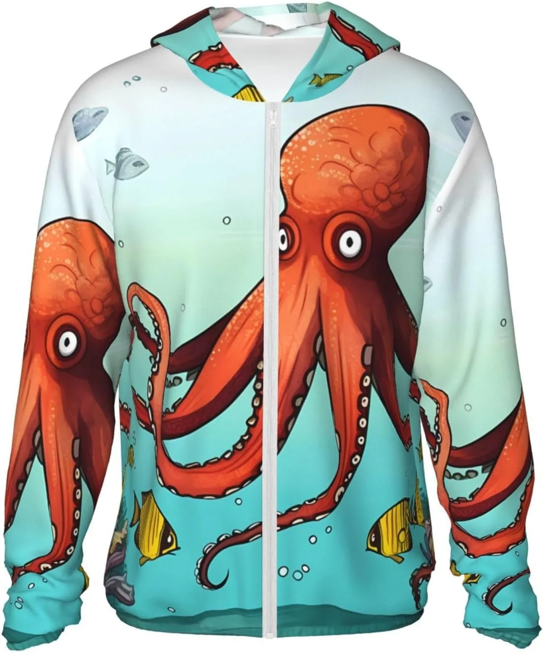 

Мужская толстовка с защитой от солнца UPF 50+ Giant Octopus DWVTSLH