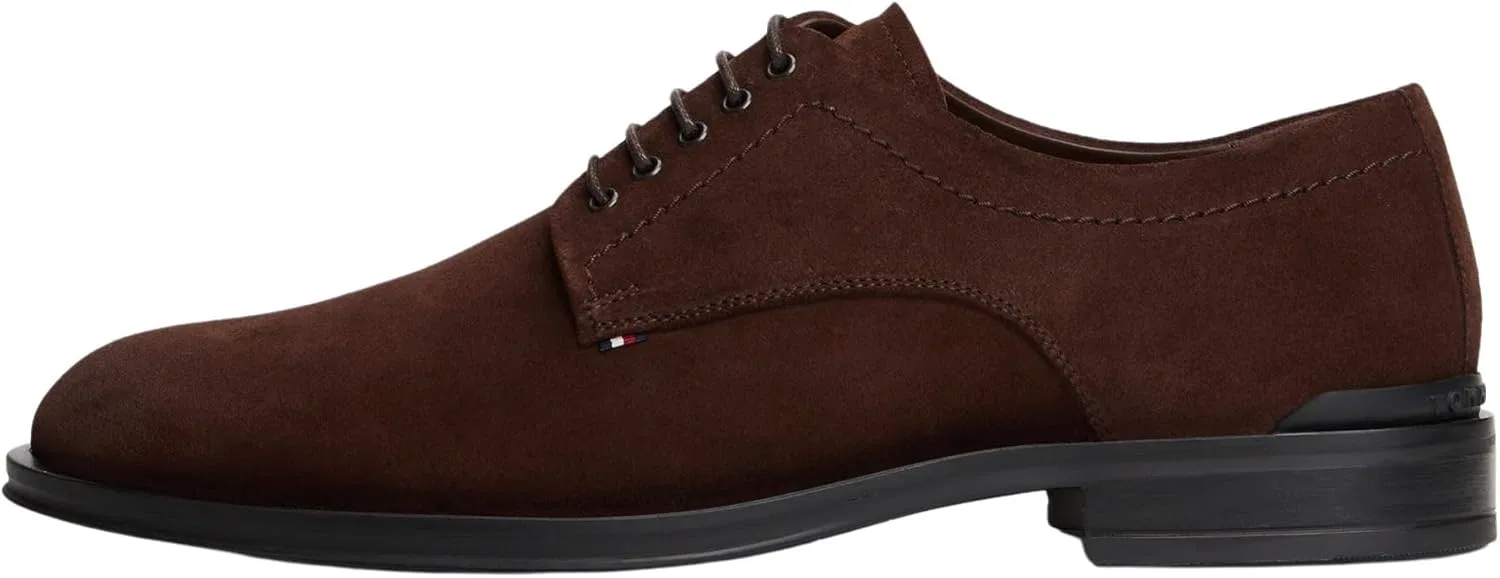 Мужские корпоративные туфли Tommy Hilfiger Hilfiger SDE Fm0fm05582 Дерби, Brown Cocoa