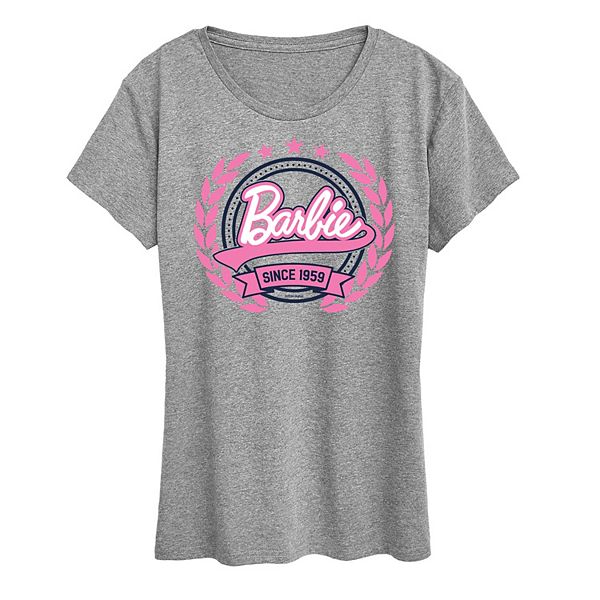 

Футболка с принтом тюленя Barbie, Heather Gray