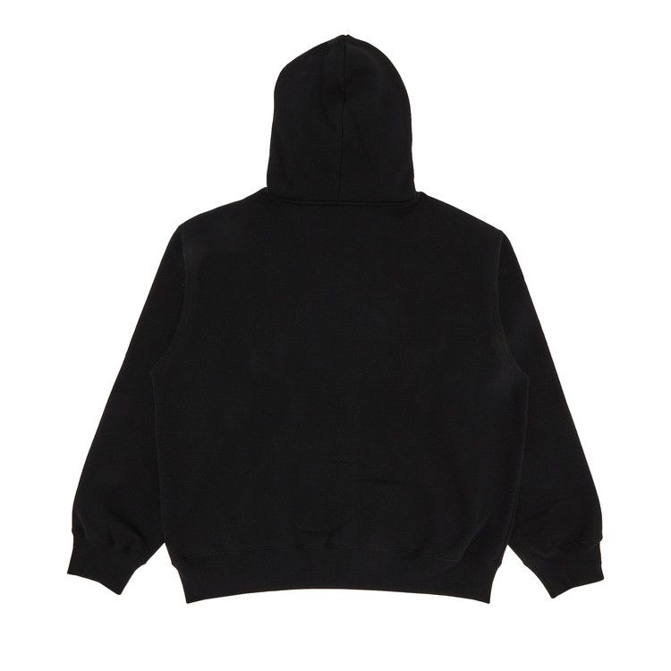 Толстовка Supreme Mister Cartoon Zip Up Hooded Sweatshirt, Black — фото 2