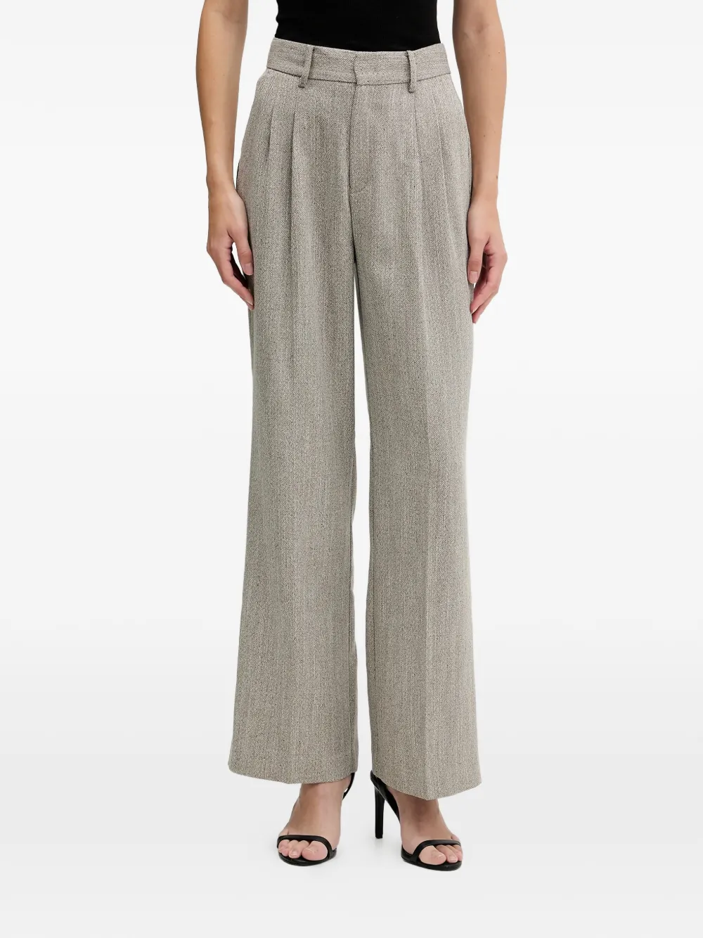 

Плиссированные брюки Pedro Del Hierro, серый